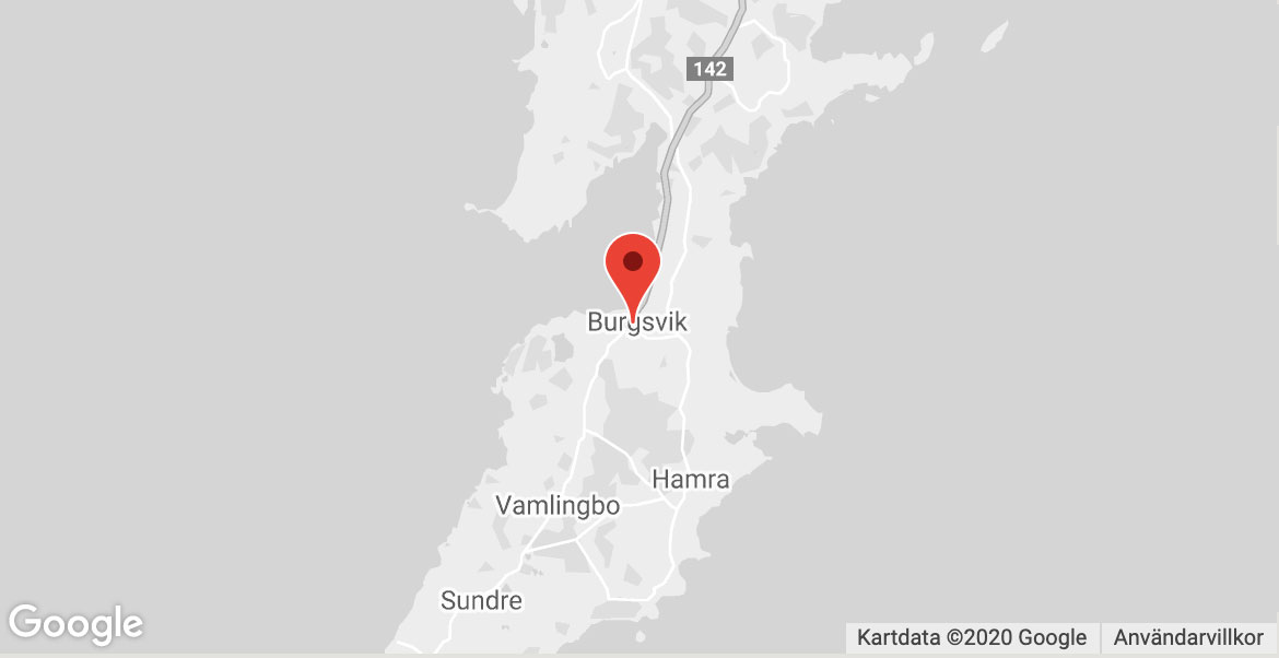Hitta till Keramiker Jan Sandblom på Gotland.